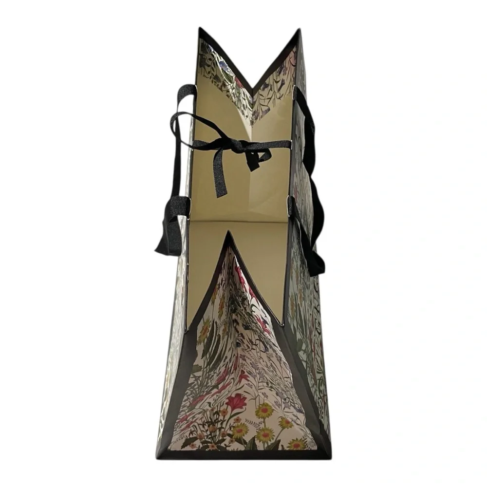 GUCCI Floral Paper Bag